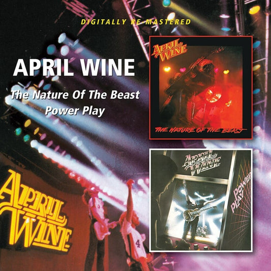 the album cover for April Wine - Nature Of The Beast/Power Play [Import]
