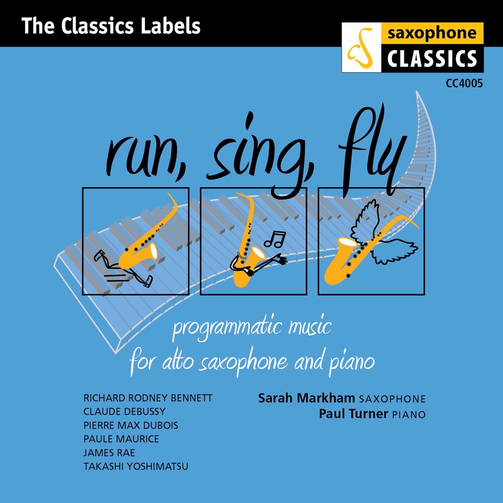 the album cover for Sarah Markham - Run & Sing & Fly (Jewl)