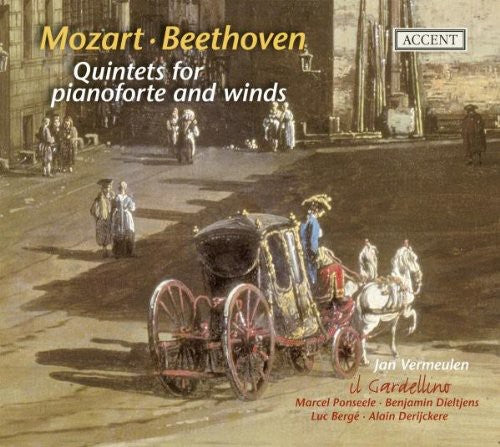 Mozart / Beethoven / Vermeulen / Il Gardellino - Quintet For Pianoforte - Music CD