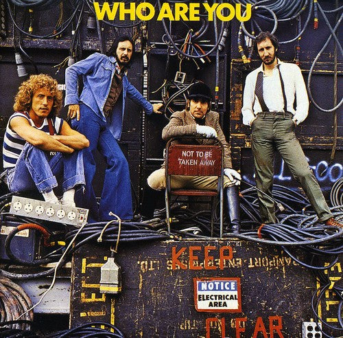 the album cover for The Who - Who Are You [Import]