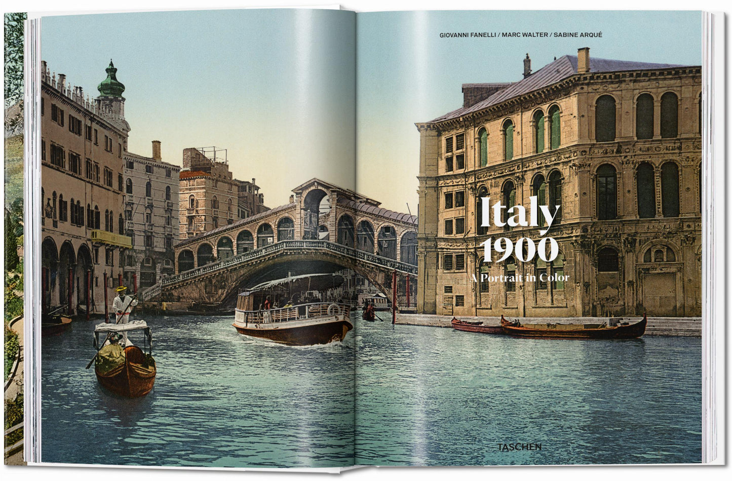 Italy 1900. A Portrait in Color (German, French, English) Book