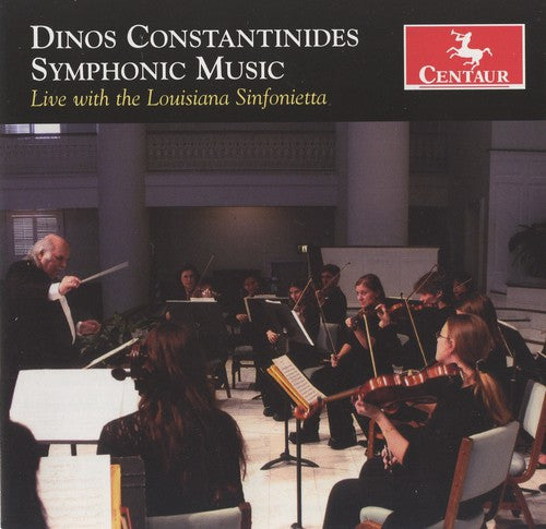 the album cover for Dinos Constantinides - Symphonic Music
