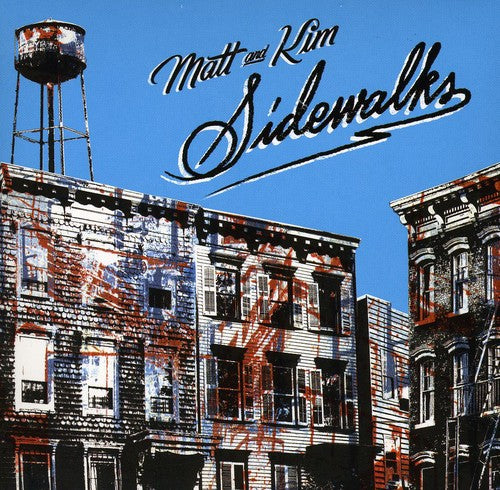 the album cover for Matt & Kim - Sidewalks