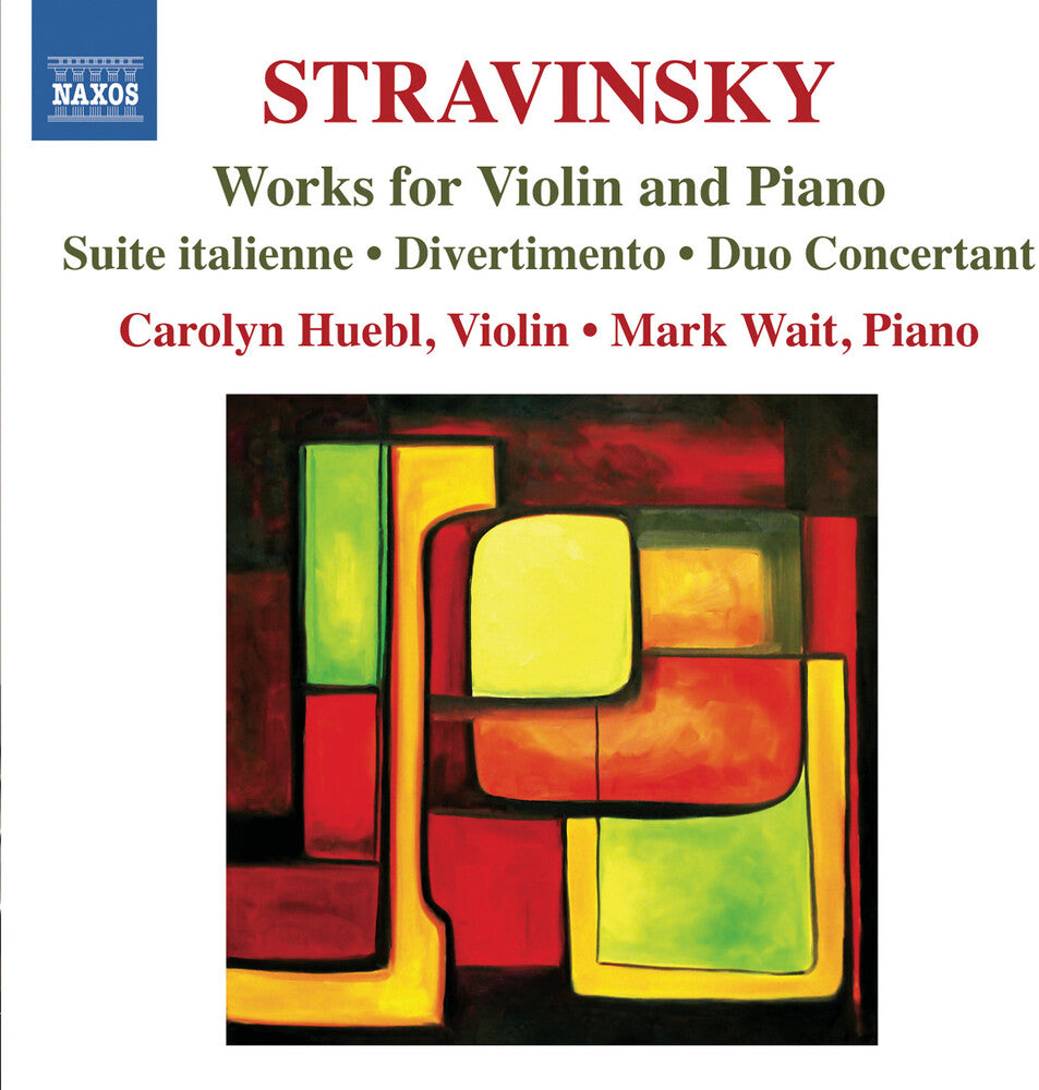 the album cover for Mark Wait - Works for Violin & Piano