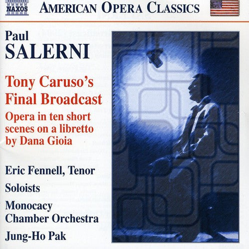 the album cover for Eric Fennell - Tony Carusos Final Broadcast