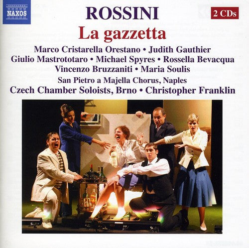 the album cover for Christopher Franklin - Gazzetta