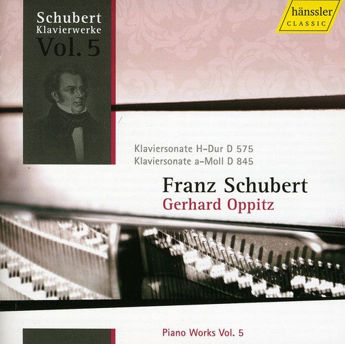 Oppitz,gerhard / Schubert - Schubert 5: Piano Works - Music CD