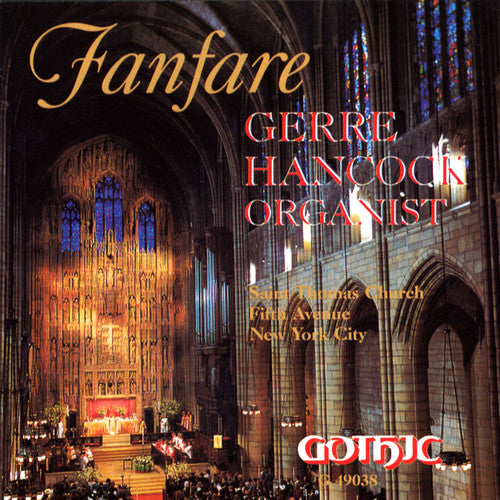 the album cover for Gerre Hancock - Organ Recital