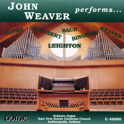 Weaver,john - Organ Recital - Music CD