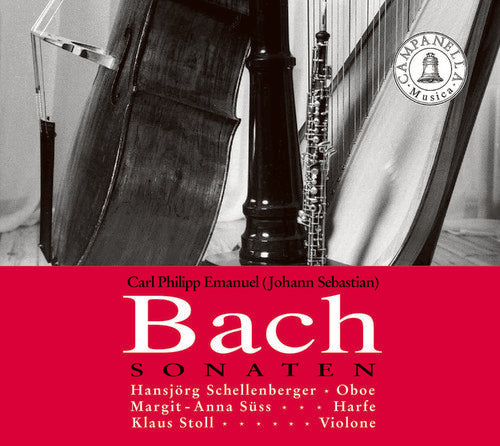 Bach,j.s. / Bach,c.p.e. / Schellenberger / Suss - Sonatas - Music CD