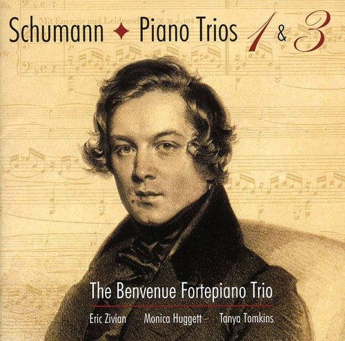the album cover for The Benvenue Fortepiano Trio - Piano Trios 1 & 3