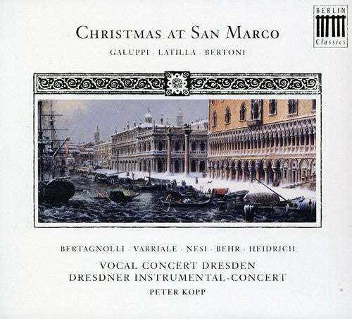 Vocal Concert Dresden / Kopp - Christmas At San Marco - Music CD