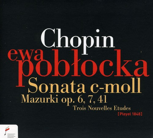 the album cover for F. CHOPIN - Sonata / Mazurkas [Digipak]