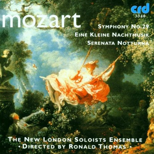 the album cover for Ronald Thomas - Symphony No. 29 in a K201
