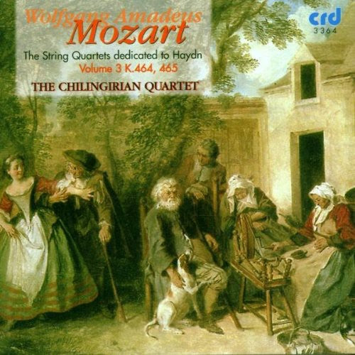 the album cover for Chilingirian Quartet - String Quartets in a K464