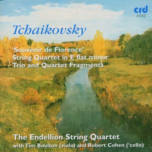 the album cover for Tim Boulton - String Quartet in E Flat minor