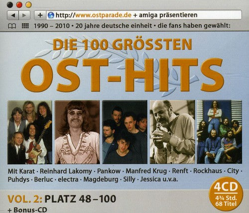 the album cover for Die Ultimative Ostparade-Top 100 Folge - Die Ultimative Ostparade-Top 100 Folge [Import]