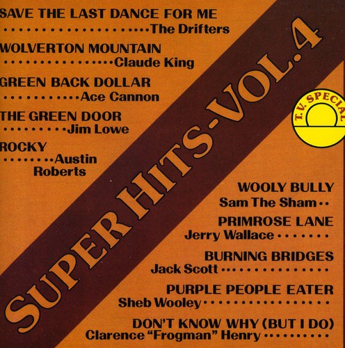 the album cover for Super Hits - Super Hits 4 / Various