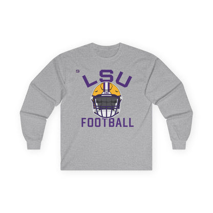 LSU Football Helmet Long Sleeve Shirt