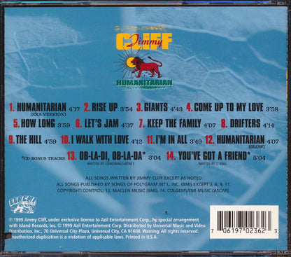 Jimmy Cliff - Humanitarian (marked/ltd stock) Music CD