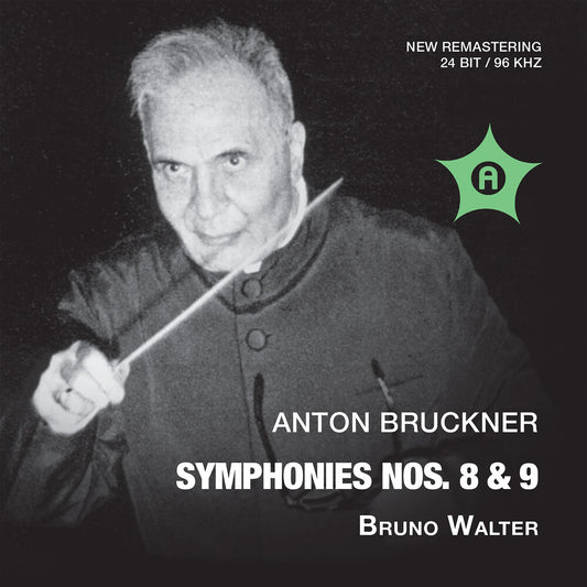 the album cover for A Bruckner - Syms 8 & 9