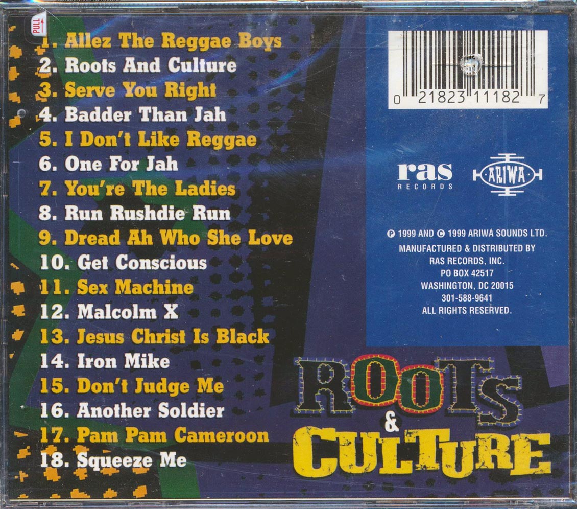 Macka B - Roots & Culture Music CD