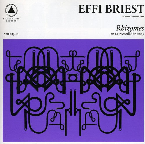 the album cover for Effi Briest - Rhizomes