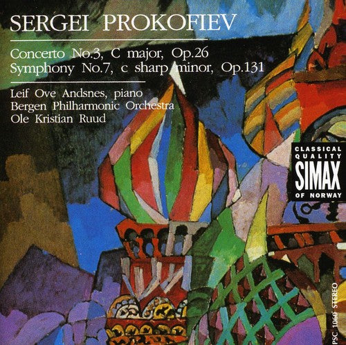 Prokofiev / Andsnes / Bgpo / Ruud - Piano Concerto 3 / Symphony 7 - Music CD