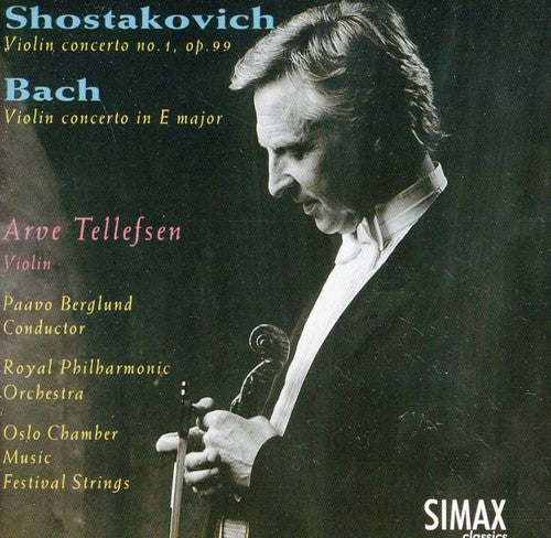 Bach / Shostakovich / Tellefsen / Ocmfs / Rpo - Violin Concertos - Music CD