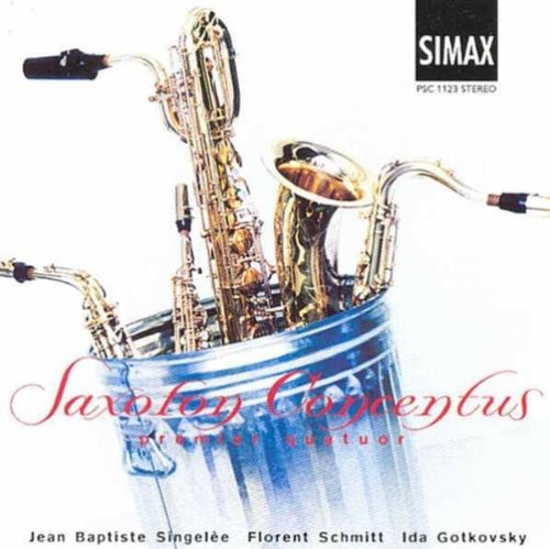 Gotkovsky / Schmitt / Singelee / Saxofon Concentus - Saxophone Quartets - Music CD