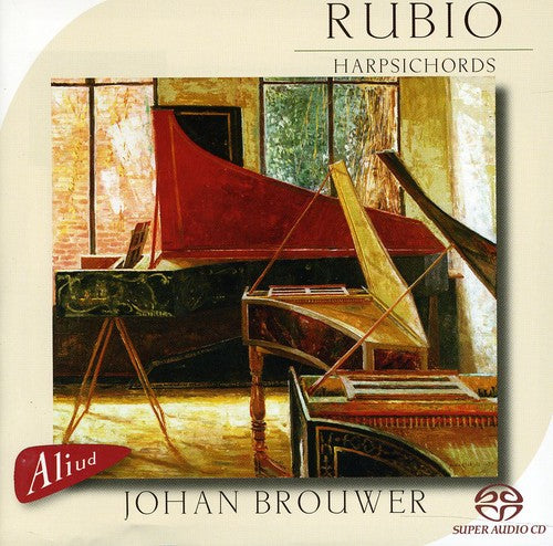 the album cover for Johan Brouwer - Rubio-Harpsichords