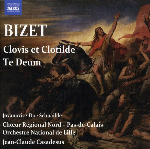 the album cover for G. Bizet - Clovis Et Clotilde: Te Deum