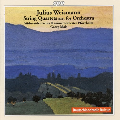 Weismann / Sudwestdeutsches Kammerorch / Mais - String Quartets Arr For String Orchestra - Music CD