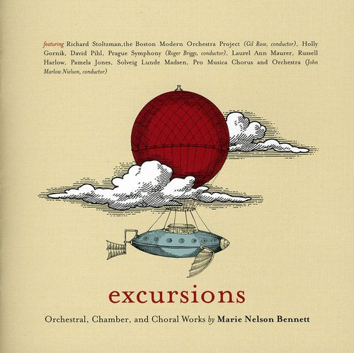 Bennett / Pro Musica Chorus & Orch / Stewart - Excursions: Orchestral / Chamber & Choral Works - Music CD