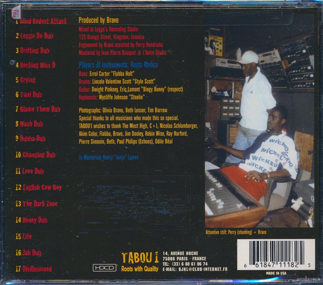 The Roots Radics - Dub Fi Junjo Music CD
