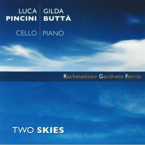 the album cover for Luca Pincini - Two Skies