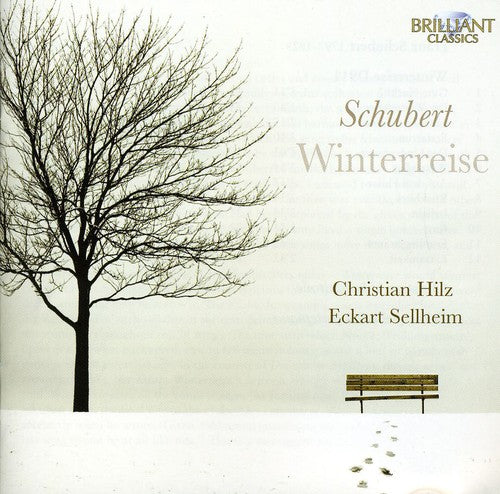 the album cover for F. SCHUBERT - Winterreise