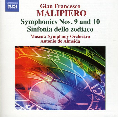 Malipiero / Moscow So / De Almeida - Symphonies 5: Sinfonia Dello Zodiaco / Sym 9 - Music CD