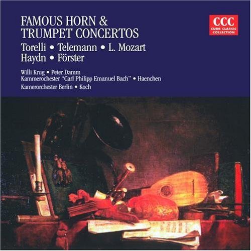 Torelli / Haydn / Mozart,l / Damm - Famous Horn & Trumpet Concertos - Music CD