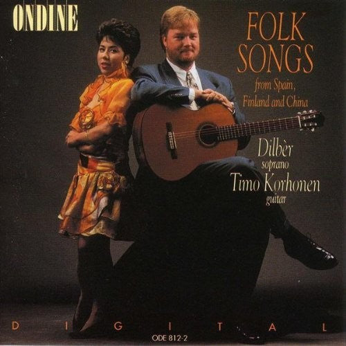 the album cover for Korhonen / Dilber - Folksongs From Spain Finland