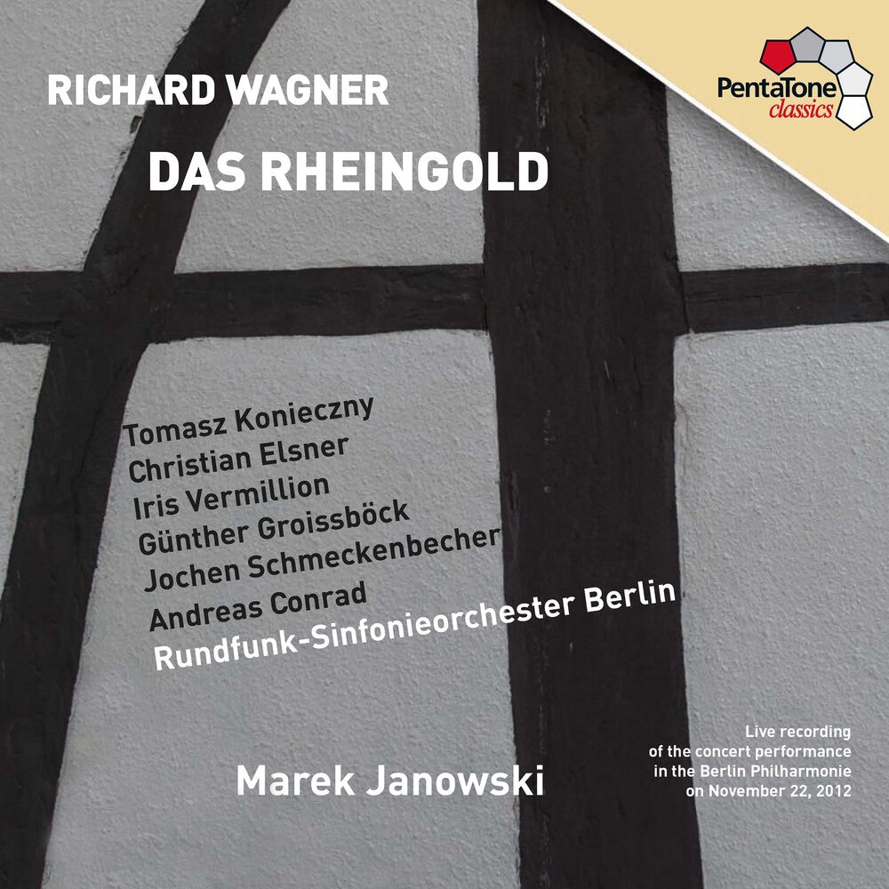 the album cover for Marek Janowski - Das Rheingold