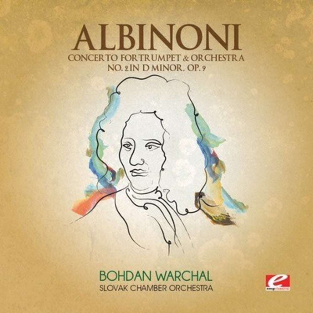 the album cover for Tomaso Albinoni - Concerto For Trumpet & Orchestra (Ep) (Mod)