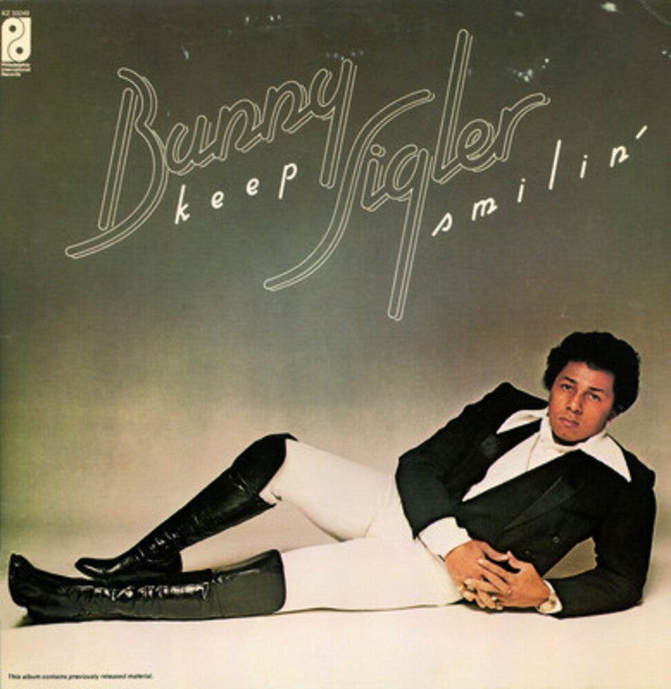 the album cover for Bunny Sigler - Keep Smilin