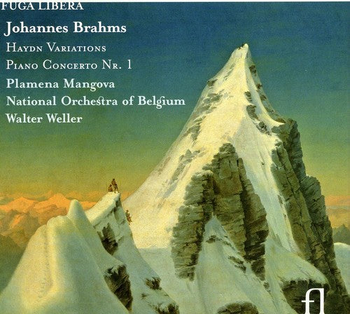 Brahms / Mangova / National Orch Belgium / Weller - Haydn Variations & Piano Concerto 1 - Music CD