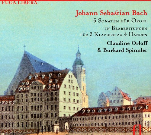 the album cover for J.S. Bach - 6 Sonatas For Organ [Digipak]