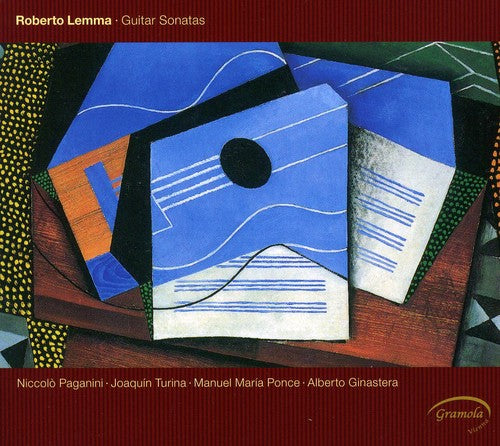 the album cover for Roberto Lemma - Guitar Sonatas