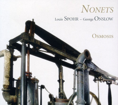the album cover for Osmosis - Nonets for Wind & String Instruments