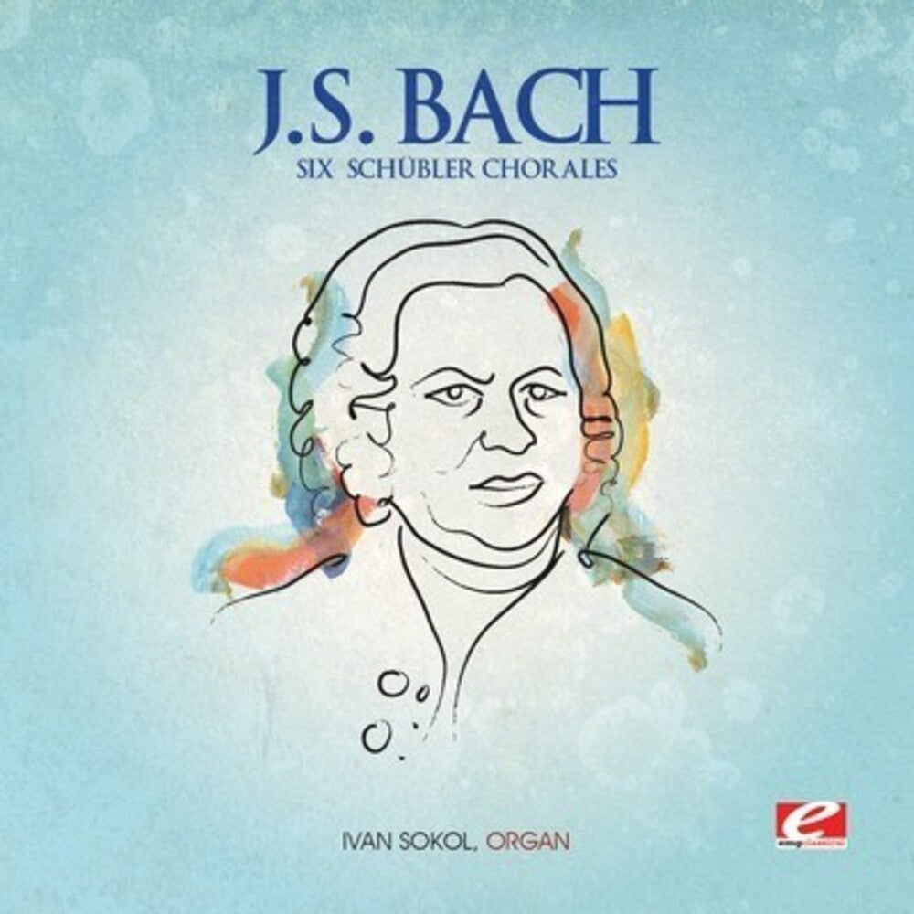 the album cover for Ivan Sokol - Six Schubler Chorales