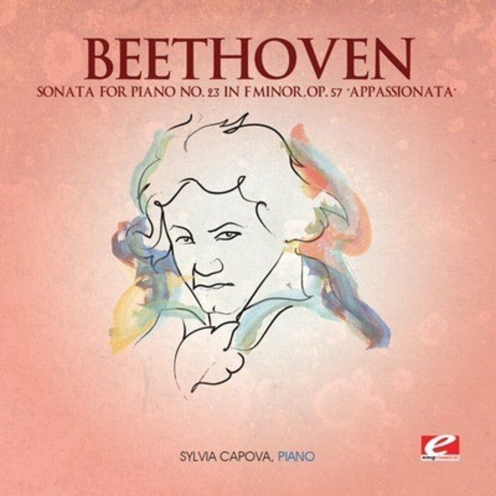 the album cover for Sylvia Capova - Sonata for Piano 23 in F minor