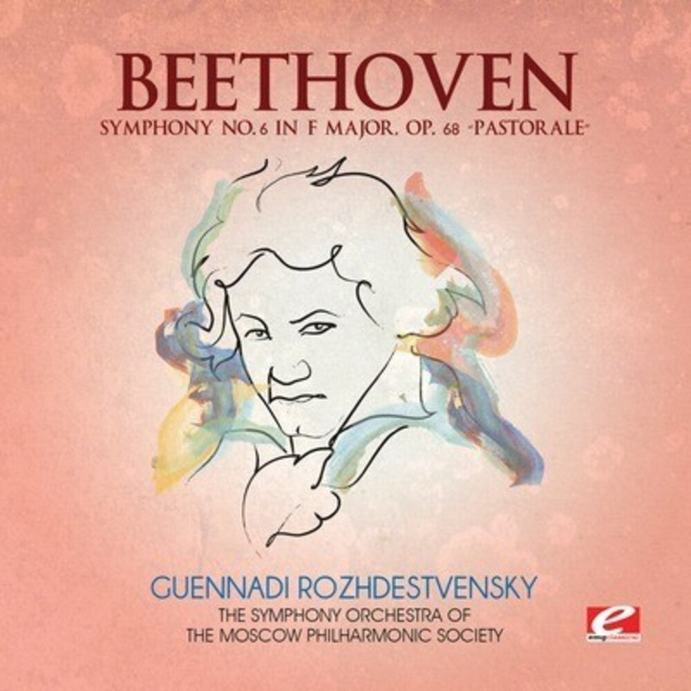 the album cover for The Symphony Orchestra of the Moscow Philharmonic Society - Symphony 6 in F Major